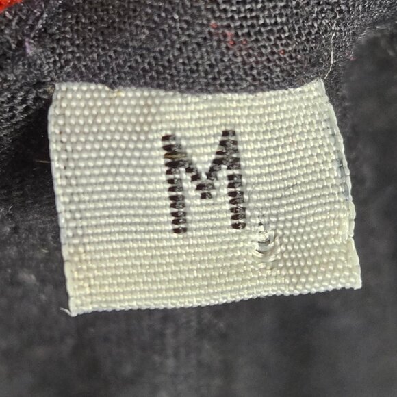 Johnny Was Size Medium Black Double Vneck Floral Embroidered Dress Sleeveless - Picture 13 of 16